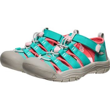 KEEN NEWPORT H2 YOUTH, bright aqua/pink-a-boo