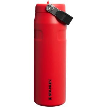 STANLEY IceFlow™ Bottle Flip Straw 700 ml Chili Black