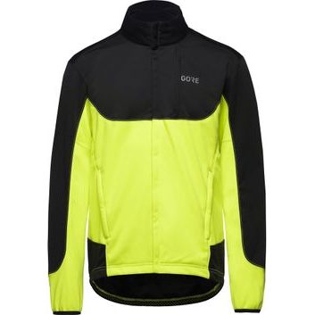 GORE C5 GWS Thermo Trail Jacket black/neon yellow