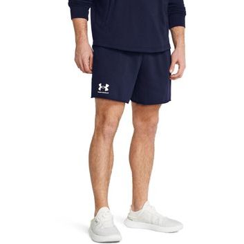 UNDER ARMOUR UA Rival Terry 6in Short blue