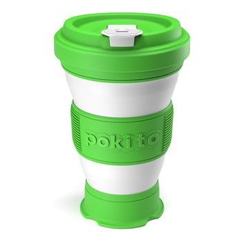 POKITO Skládací šálek lime