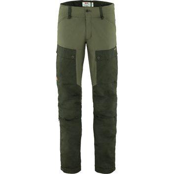 FJÄLLRÄVEN Keb Trousers M, Deep Forest-Laurel Green