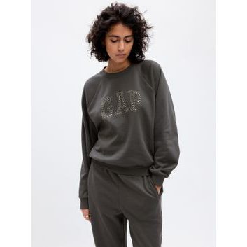 GAP 829096-03 Dámská mikina s logem Šedá