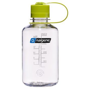 NALGENE NARROW-MOUTH SUSTAIN 500 ml Clear Sustain, Green Cap
