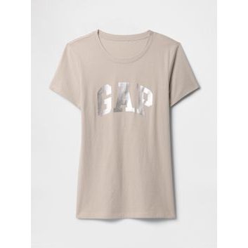 GAP Tričko s logem Šedá