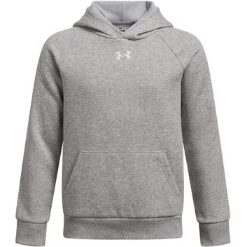 UNDER ARMOUR UA Rival Fleece Hoodie šedá