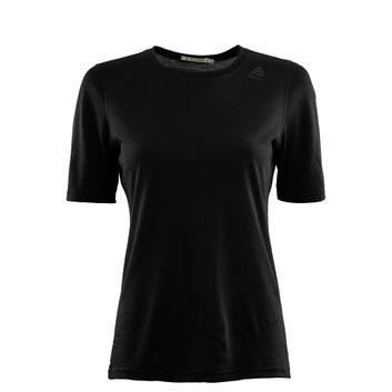 ACLIMA LightWool Undershirt Tee, W Jet Black