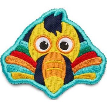 AFFENZAHN Velcro badge Tucan - misc