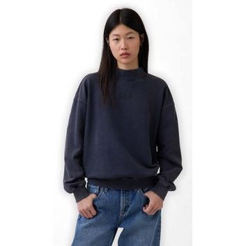 GAP 881631-01 Oversize mikina s logem Heavyweight Tmavě modrá