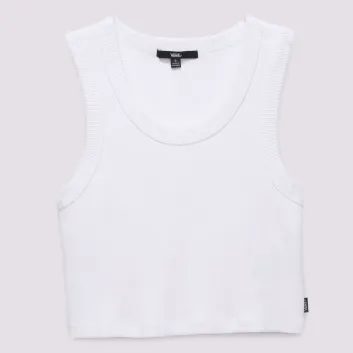 VANS DREW RIB TANK SKATE CLASSICS White
