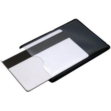 CRYPTALLOY Stíněné pouzdro na RFID kartu - černé