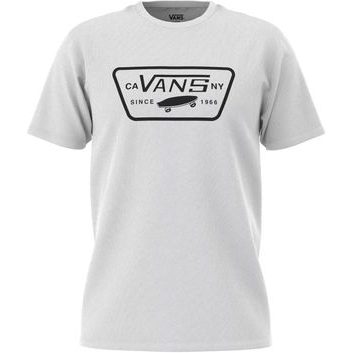 VANS FULL PATCH, white-black