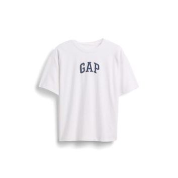 GAP Dětské tričko s logem Bílá