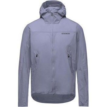 GORE FERNFLOW Hooded Windbreaker Mens amethyst grey