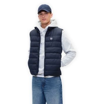 GAP 790584-01 Prošívaná nepromokavá vesta ColdControl Tmavě modrá