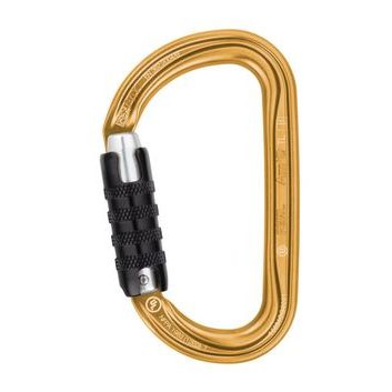 PETZL AMD TRIACT LOCK zlatá