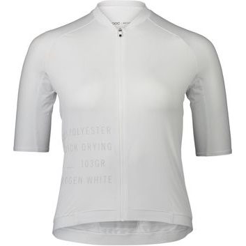 POC W's Pristine Print Jersey Hydrogen White
