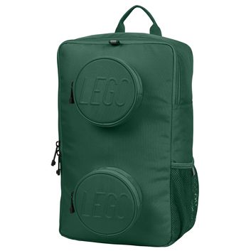 LEGO BAGS Brick 1x2 18 tmavě zelený