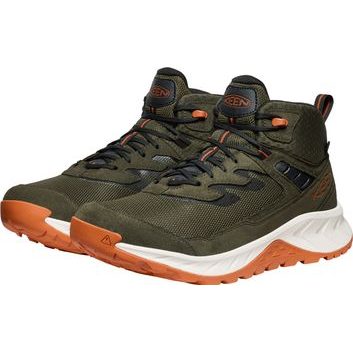 KEEN HIGHTRAIL MID WP MEN, forest night/gold flame