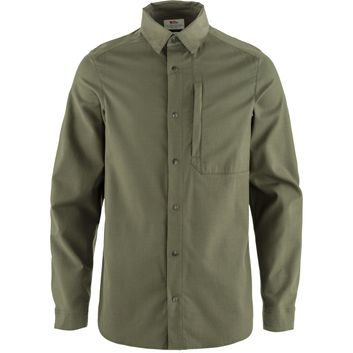 FJÄLLRÄVEN Keb Trekking Shirt LS M Laurel Green-Laurel Green