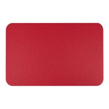 YATE Obdelníkové sedátko bez ucha - červené