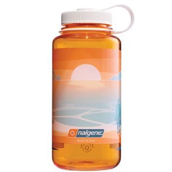 NALGENE WIDE MOUTH 1000 ML Clementine Landscape with Sunset