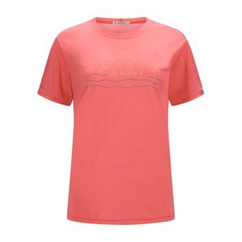 ACLIMA LightWool 140 Tee Sunset W's Sun Kissed Coral