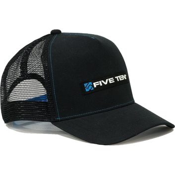 FIVE TEN H90 TRUCKER CAP, black/blue