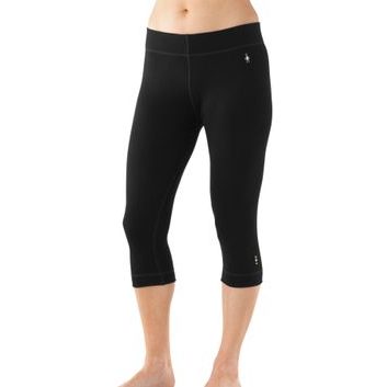 SMARTWOOL W MERINO 250 BASELAYER 3/4 BOTTOM black
