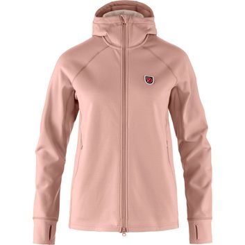 FJÄLLRÄVEN Expedition Fleece Hoodie W Chalk Rose