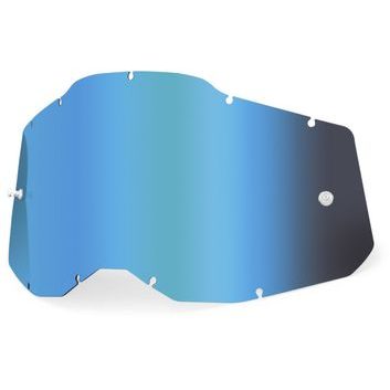 100% RC2/AC2/ST2 Replacement - Sheet Mirror Blue Lens