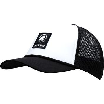 MAMMUT Crag Cap Logo, white-black