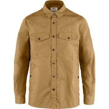 FJÄLLRÄVEN Singi Overshirt M Buckwheat Brown