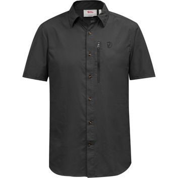 FJÄLLRÄVEN Abisko Hike Shirt SS M Dark Grey