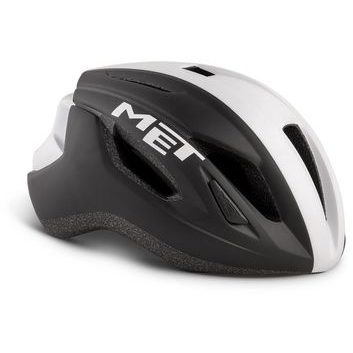 MET STRALE černá/bílá