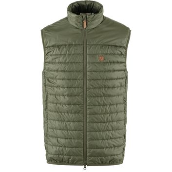 FJÄLLRÄVEN Abisko Padded Vest M, Laurel Green