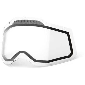 100% RC2/AC2/ST2 Replacement Dual Pane Vented Lens - Clear