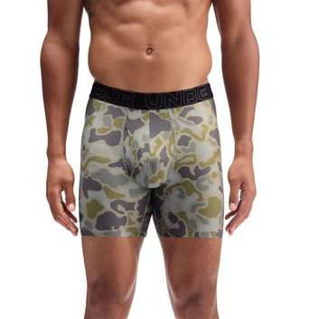UNDER ARMOUR Ua Performance Tech - Print 6in - 1pk TITANIUM