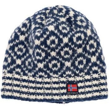 DEVOLD Svalbard Wool Beanie Night/Offwhite