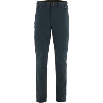 FJÄLLRÄVEN Abisko Trail Stretch Trousers M Dark Navy