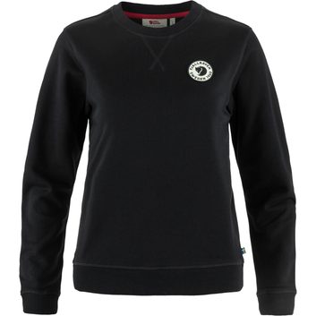 FJÄLLRÄVEN 1960 Logo Badge Sweater W Black