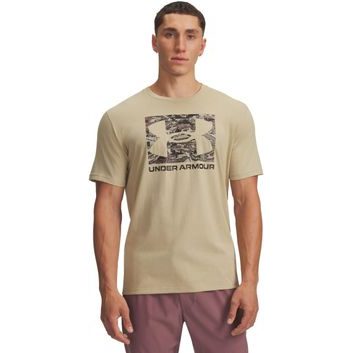 UNDER ARMOUR UA ABC CAMO BOXED LOGO SS-BRN