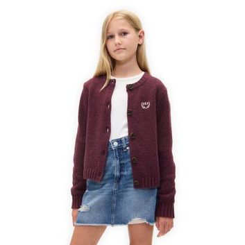 GAP 801414-01 Dětský kardigan CashSoft Červená