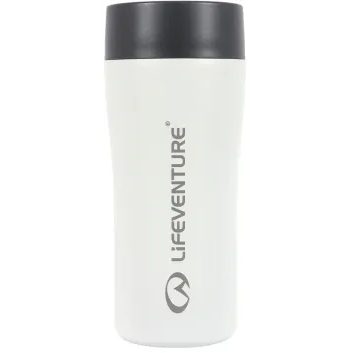 LIFEVENTURE One Touch Thermal Mug 350 ml light grey