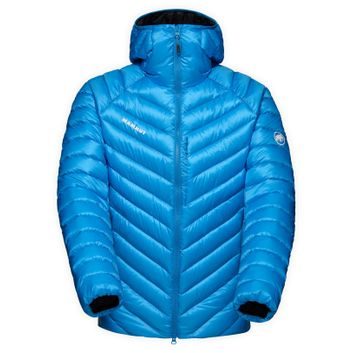 MAMMUT Broad Peak IN Hooded Jacket Men glacier blue-black