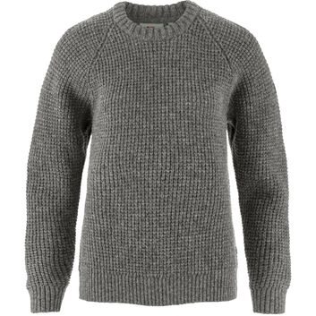 FJÄLLRÄVEN Övik Waffle Knit W Grey