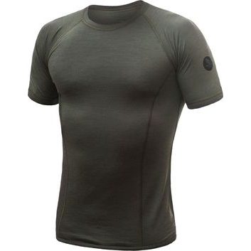 SENSOR MERINO AIR pánské triko kr.rukáv olive green