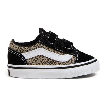 VANS Old Skool V BLACK/LEOPARD
