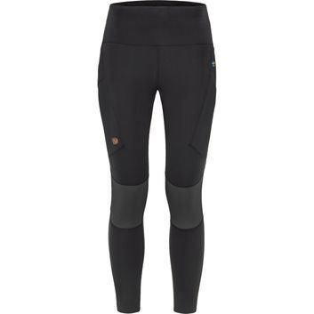 FJÄLLRÄVEN Abisko Trekking Tights Pro W Black-Iron Grey