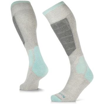 LORPEN WOOL SKI MIDWEIGHT, LIGHT GREY